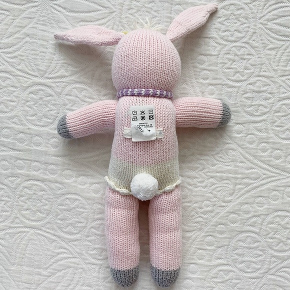 Blabla Fleur‎ the Bunny Hand Knit Doll 12" - Picture 2 of 4